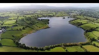 Fly fishing on Mill Lough, Co  Fermanagh