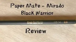 Обзор карандаша Paper Mate Mirado Black Warrior в деревянном корпусе