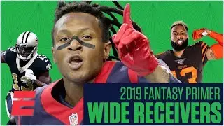 The best fantasy wide receivers and sleepers for 2019 | Fantasy Football Primer