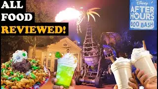 New🎃Halloween🎃Walt Disney World Boo Bash 2021 ALL Exclusive Food Reviewed + Where They Are On Map!