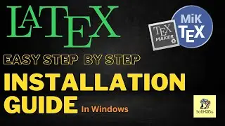 How to Install #MikTeX Latex in Windows | TexMaker
