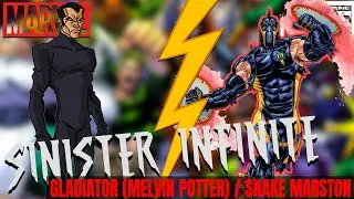 SINISTER INFINITE S05 E08 | Gladiator (Melvin Potter) / Snake Marston | Marvel Comics