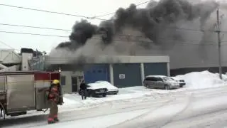 Incendie, Auto Piece PAT.inc Qc Longueil 20/12/2013