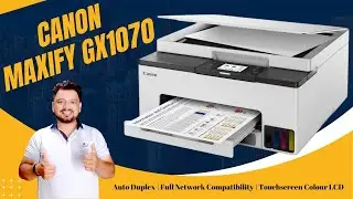 Canon Maxify GX1070 | Auto Duplex Printer | i Smart Tech
