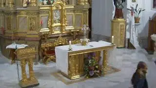 Rosario y Santa Misa en el martes de la IV semana del tiempo ordinario, Parroquia de Yepes