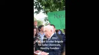 US Senator Frank Lautenberg Speaks at National Stroller Brigade May 22, 2012