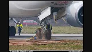 Cargolux 17-03-09 at Maastricht airport EHBK