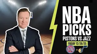 Detroit Pistons vs Utah Jazz &ndash; NBA Pick l Friday 12/26/25 l Vernon&rsquo;s Best Bets, Picks & Predictions