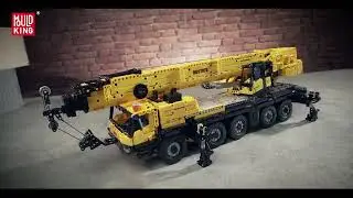 Mould King 17073 17074 LTM 1110 Crane Building Blocks #mouldking #bricks #lego