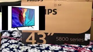 Unboxing 43 Inch Philips Smart TV