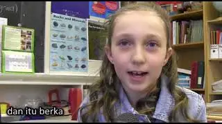 Christian Meditation for Children at St Mary School, Ontario Canada - Indonesian Subtittle