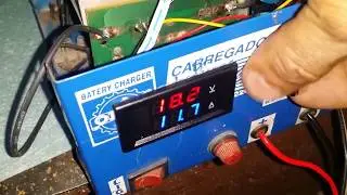 INSTALAÇÃO AMPERÍMETRO E VOLTÍMETRO DIGIT