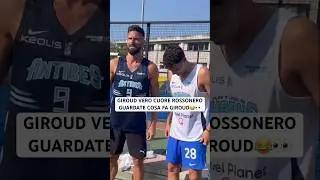 GIROUD vero CUORE ROSSONERO | SIPARIETTO tutto da ridere con PAVARD😂👀