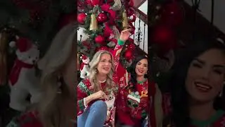 🎄 &iexcl;Scarlet Ortiz y Sonya Smith deslumbran juntas en sesi&oacute;n navide&ntilde;a!#shorts #viralshort