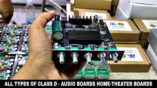 All Types of Class D Auido Baords | bt modules | supply boards