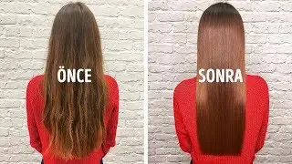 Kolay Bir Reçeteyle Saçlarımı Çabucak Düzleştirdim