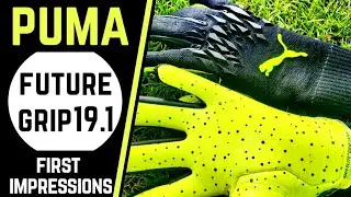 Puma Future Grip 19.1 First Impressions & Test : Goalkeeper Glove Review