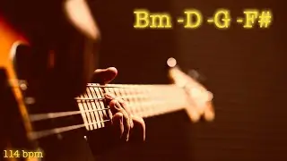 Guitar Backing Track | Indie Rock Cafe | Clean electric guitar(114 bpm)