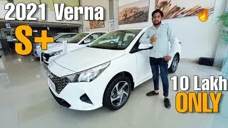 2021 Hyundai Verna S+Detailed Review | Best Sedan car in 2021 Hyundai Verna S plus 🔥