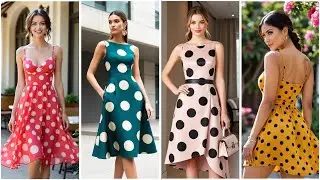 CLIC 10 VESTIDOS CASUALES CON LUNARES QUE ELEVAN TU ESTILO AL INSTANTE #fashion #moda #vestidos 