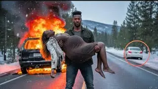Husband Locked His Pregnant Wife  in a car and Walked Away With His Mistress ..A Single Dad Did This