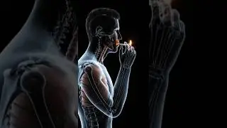 Watch Smoke Fill Your Lungs in 8 Seconds 💨🫁#smoke #health