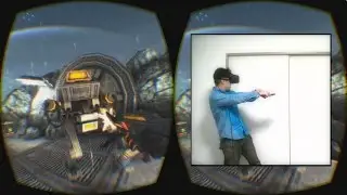 I modified AngryBots into FPS-style game with Oculus Rift and Android phone