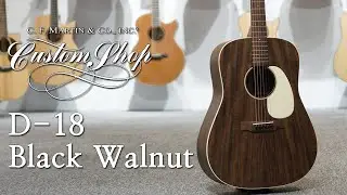 [마틴 커스텀샵] D-18 Black Walnut (Top B&S All 블랙월넛)