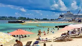 Walk to Junkanoo Free Beach from Nassau Cruise Pier (Tutorial)