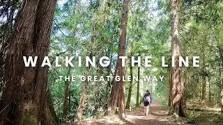 Hiking the Great Glen Way | Silent Hiking Video | Wild camping in Scotland | Part 1
