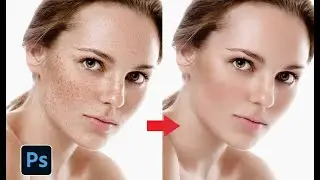 HIGH-END FACE RETOUCHING IN PHOTOSHOP I EASY FREQUENCY TUTORIAL