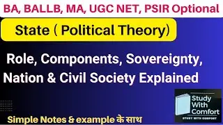 State in Political Science | Role, Components, Sovereignty, Nation & Civil Society Explained