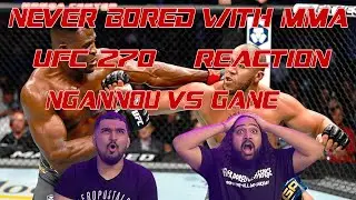 Francis The Grappler? | Ngannou vs Gane REACTION | UFC 270