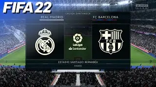 FIFA 22 🇪🇸 Real Madrid vs. FC Barcelona | PS5