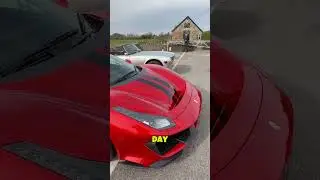 Stunning Ferrari Pista @ Baffle Haus Wales