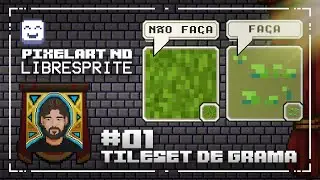 Como criar tiles de grama para jogos top-down em pixel art estilo Zelda
