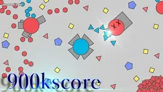 【Diep.io】OverLord(オバロ)で900k! 【4Team】