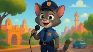 ZOOTOPIA STYLE INDIAN STORY||  Disney Style Cat Officer Ki Amazing Kahani||Police Cat ka Hero Moment