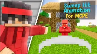 Java Sweep Hit Animation for MCPE | Minecraft Bedrock