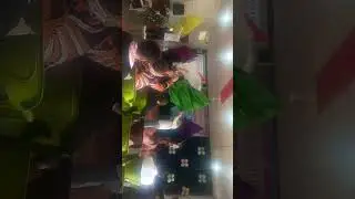 Flag dance by Phulbari church.