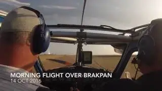 Morning flight with Willem