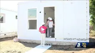 Catholic Charities brings prefabricated homes to Oklahoma City, increasing affordable housing