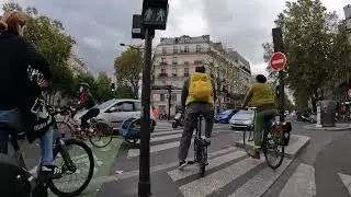 Cycling in Paris, Saturday Afternoon