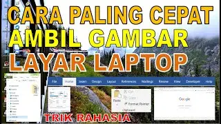 4 Cara Screenshot Layar Laptop | Jarang Diketahui
