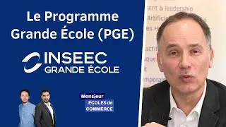 INSEEC GE : Le Programme Grande Ecole (PGE) - 2023