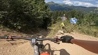 Le Pleney Black full run 2023 | Morzine | GoPro