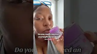 Why you need an overnight lip mask! #lipmask #nighttimeroutine #lipcareproducts