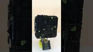 Star Trek Enterprises und Borg Cube von Bluebrixx im Review #shorts #startrek #enterprise #bluebrixx