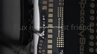 Lets fix a mistake.  Flux is magic! #fpv #soldering #magic #trade