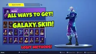 How To Get Galaxy Skin For Free (All Methods) Fortnite Free Skins Method PS4/Xbox one 2018